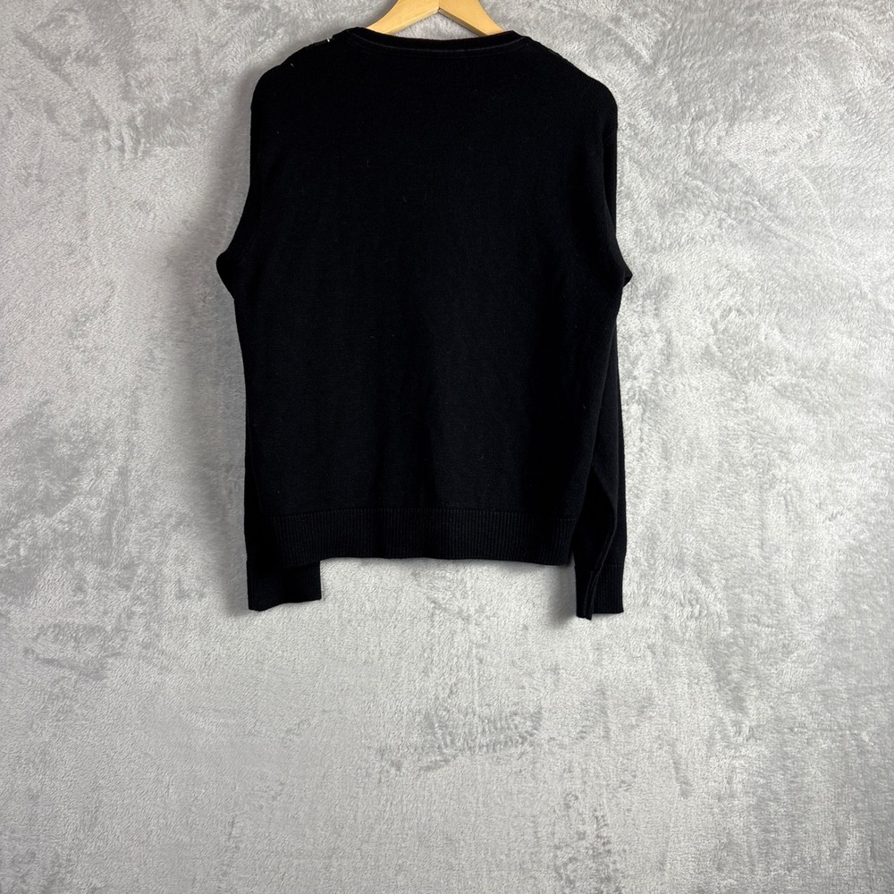 Vintage Cooper Knitting Mills Sweater Large Wool Blend Knit Fisherman Cozy - Picture 2 of 5